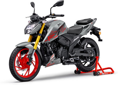 TVS Apache RTR 200 4V USD Booking for Ex-Showroom Price(Granite Grey)