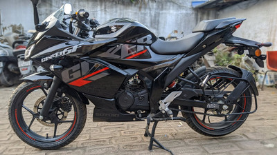 SUZUKI GIXXER SF 155 Booking for Ex-Showroom Price(BLACK)