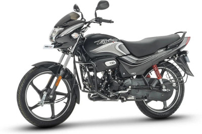 Hero New Passion+ Booking for Ex-Showroom Price(Black Heavy Grey)