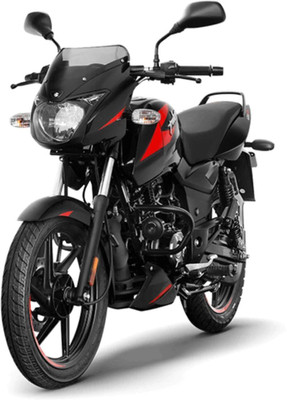 BAJAJ Pulsar 125 CARBON FIBRE SINGLE SEAT UG Booking for Ex-Showroom Price(Ebony Black & Red Decals)