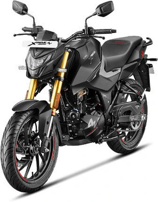 Hero Xtreme 160R 4V (2024) (OBD2A) Booking for Ex-Showroom Price(Stealth Black)