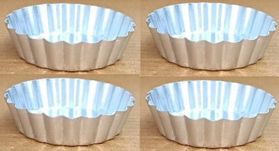 UK Baker Aluminium Cupcake/Muffin Mould 1(Pack of 4)
