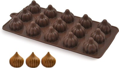 Hussain mart Silicone Chocolate Mould 15(Pack of 1)