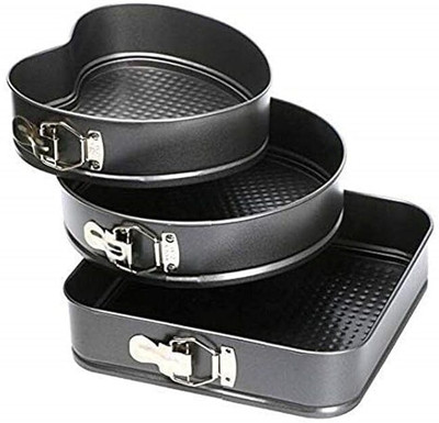 Lozenge Aluminium Cake Mould 3(Pack of 1)