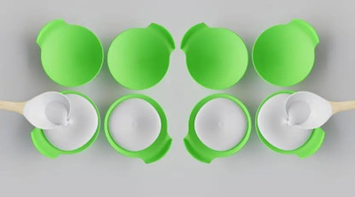 ADMONITION Silicone Cupcake/Muffin Mould 1 Cavity Idli Moulds(Pack of 8)