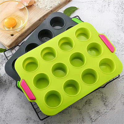faire la cuisine Silicone Cookie/Macroon tray 12(Pack of 1)