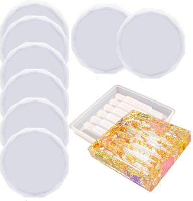 Snoogg Silicone Fondant & Gum paste Mould 1(Pack of 9)