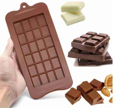 WRST Silicone Chocolate Mould 24(Pack of 1)