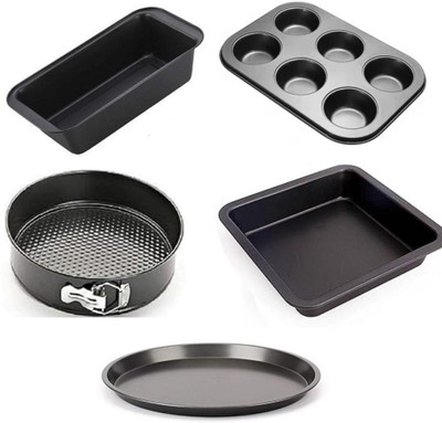 TrendyTrolley Stainless Steel Cake Mould 5(Pack of 5)