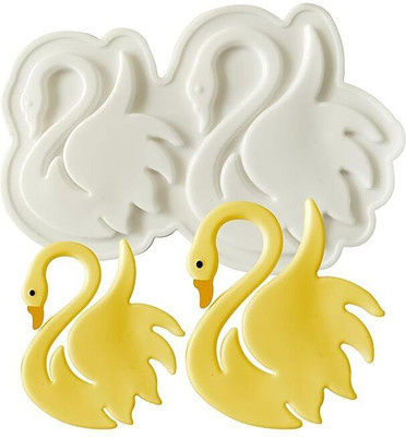 BAKEMO Silicone Cake Mould Silicone Garnish Mold Chocolate Mould Candy, Crayons, Fondant Resin Cake Decoration(Pack of 1)