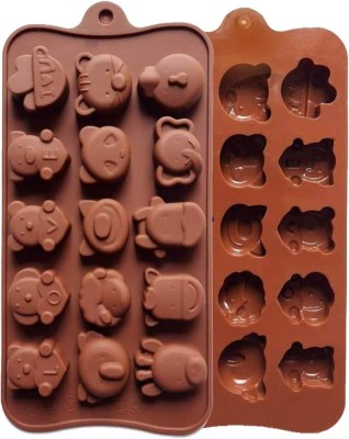 Husaini Mart Silicone Chocolate Mould 15(Pack of 1)