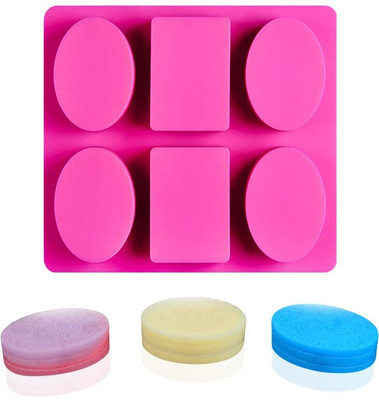 Aramax Silicone Cupcake/Muffin Mould 6(Pack of 1)
