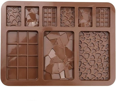 Z Top Silicone Chocolate Mould 9(Pack of 1)