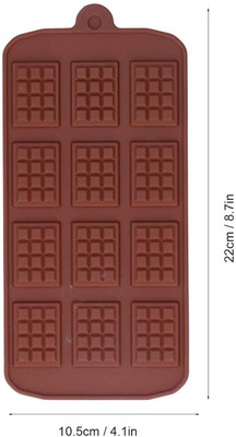 balerion Silicone Chocolate Mould 12(Pack of 1)