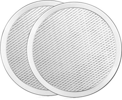 PAUL SONS Aluminium Bread Mould and Seamless Pizza Screen 10inch(Pack of 2)