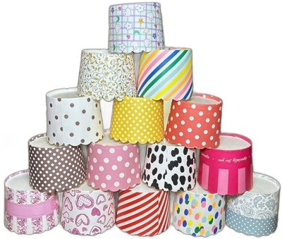 Bakelicia Paper Cupcake/Muffin Mould 100(Pack of 100)