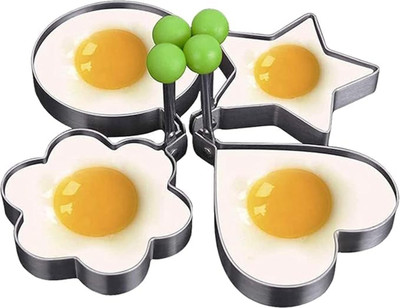 thriftkart Stainless Steel Cupcake/Muffin Mould 4(Pack of 4)