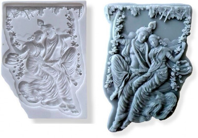 CraftialCurve Silicone Fondant & Gum paste Mould 1(Pack of 1)