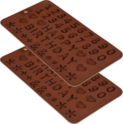 KUBER INDUSTRIES Silicone Chocolate Mould 15(Pack of 2)