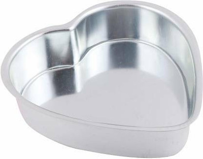 JAMBOREE Aluminium Cake Mould Aluminium Heart Cake Mould Cake Pan Cake Tin for Baking Half 1/2 kg 500 Grams(Pack of 1)