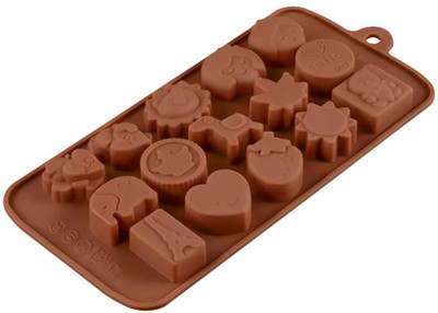 SYGA Silicone Chocolate Mould 15(Pack of 1)