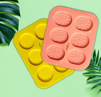 MoldBerry Silicone Cookie/Macroon tray 2(Pack of 2)