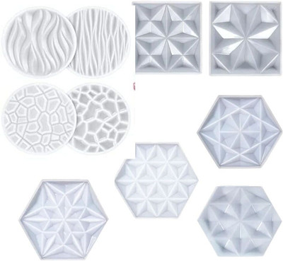 Orgner Silicone Fondant & Gum paste Mould 1(Pack of 10)