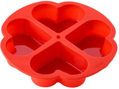 Lekue Silicone Cake Mould 4(Pack of 1)