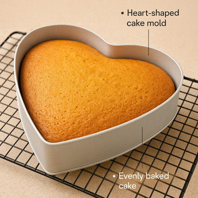 Choudhary Bakers Aluminium Cake Mould(Pack of 1)