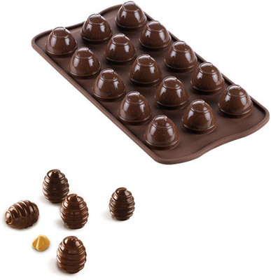 Hussain mart Silicone Chocolate Mould 15(Pack of 1)