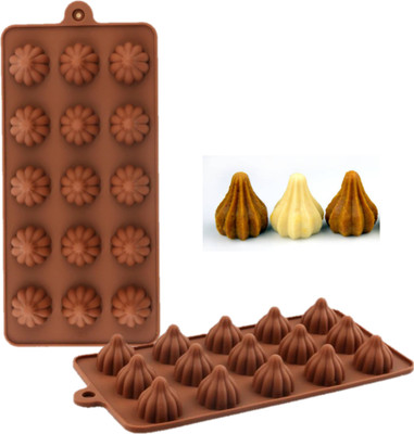 Husaini Mart Silicone Chocolate Mould 15(Pack of 1)