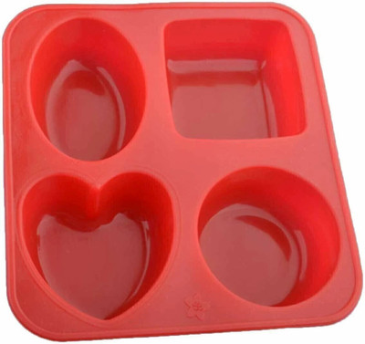 ClevOrg Overseas Silicone Fondant & Gum paste Mould 4(Pack of 1)