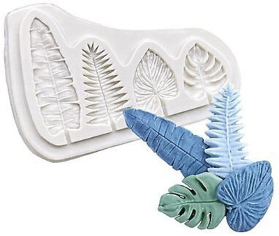 Bakewareind Silicone Fondant & Gum paste Mould 4(Pack of 1)