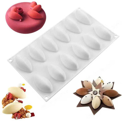 Bakewareind Silicone Fondant & Gum paste Mould 12(Pack of 1)