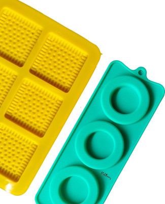 MoldBerry Silicone Cookie/Macroon tray 2(Pack of 2)
