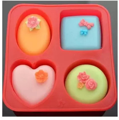 ashguj Silicone Cake Mould 4(Pack of 1)