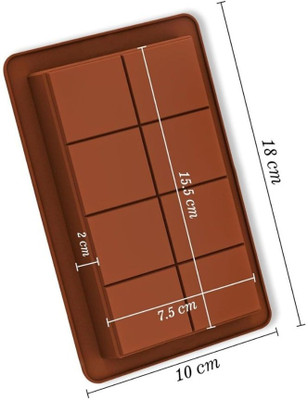 balerion Silicone Chocolate Mould Silicone Kunafa Chocolate Bar Mould(Pack of 1)