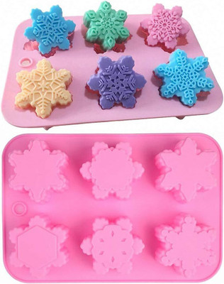 LAGACYCART Silicone Cupcake/Muffin Mould 6(Pack of 1)
