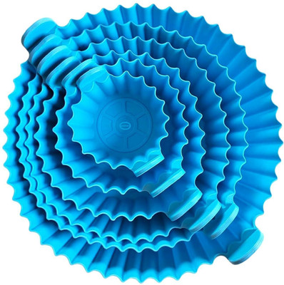 RHHG E COM Silicone Donut Tray 6(Pack of 1)