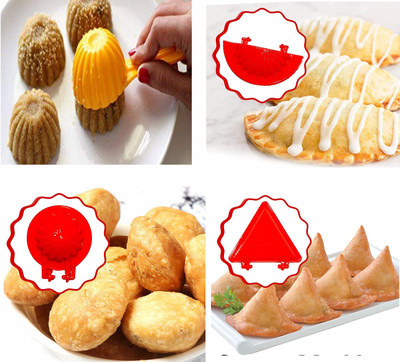 omdaenterprise Dumpling Press(Plastic red)