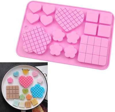 Hussain mart Silicone Chocolate Mould 15(Pack of 1)