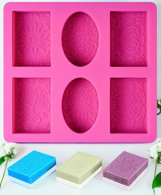 ADMONITION Silicone Cupcake/Muffin Mould 6(Pack of 1)