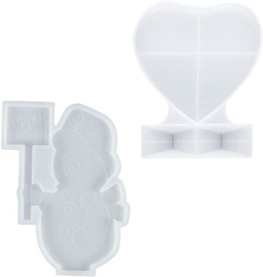 Snoogg Silicone Fondant & Gum paste Mould 1(Pack of 2)