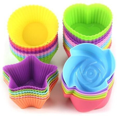 Royals Silicone Cupcake/Muffin Mould 1(Pack of 8)