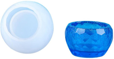 R H lifestyle Silicone Fondant & Gum paste Mould Resin Art Bowl Mould(Pack of 1)