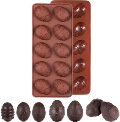 Husaini Mart Silicone Chocolate Mould 10(Pack of 1)