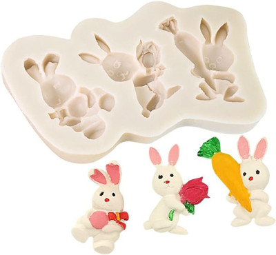 Husaini Mart Silicone Fondant & Gum paste Mould 1(Pack of 1)