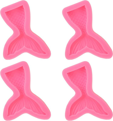 BAKERS4U Silicone Fondant & Gum paste Mould 1(Pack of 4)