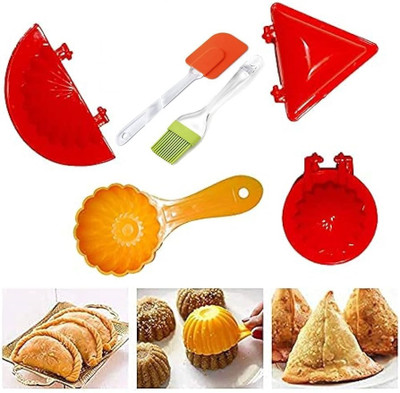 DIYAL ENTERPRISE PVC Cupcake/Muffin Mould 5(Pack of 1)