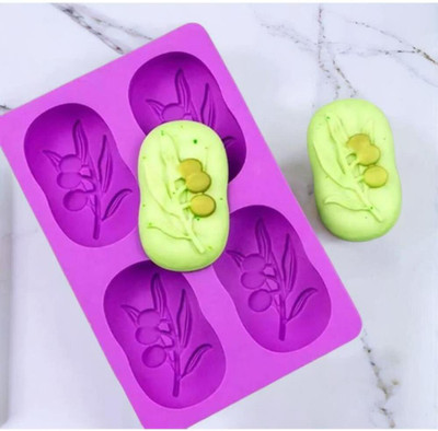 ADMONITION Silicone Cupcake/Muffin Mould 4(Pack of 1)